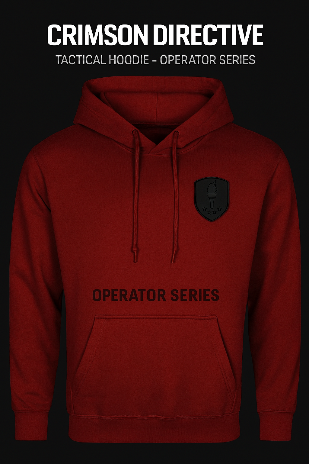 Crimson Directive Hoodie