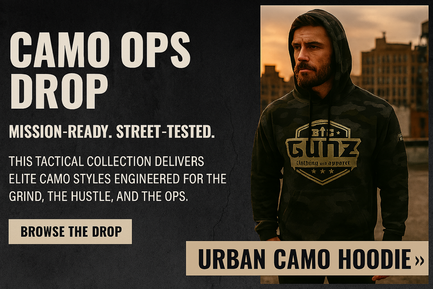 Camo Ops Hoodie Collection