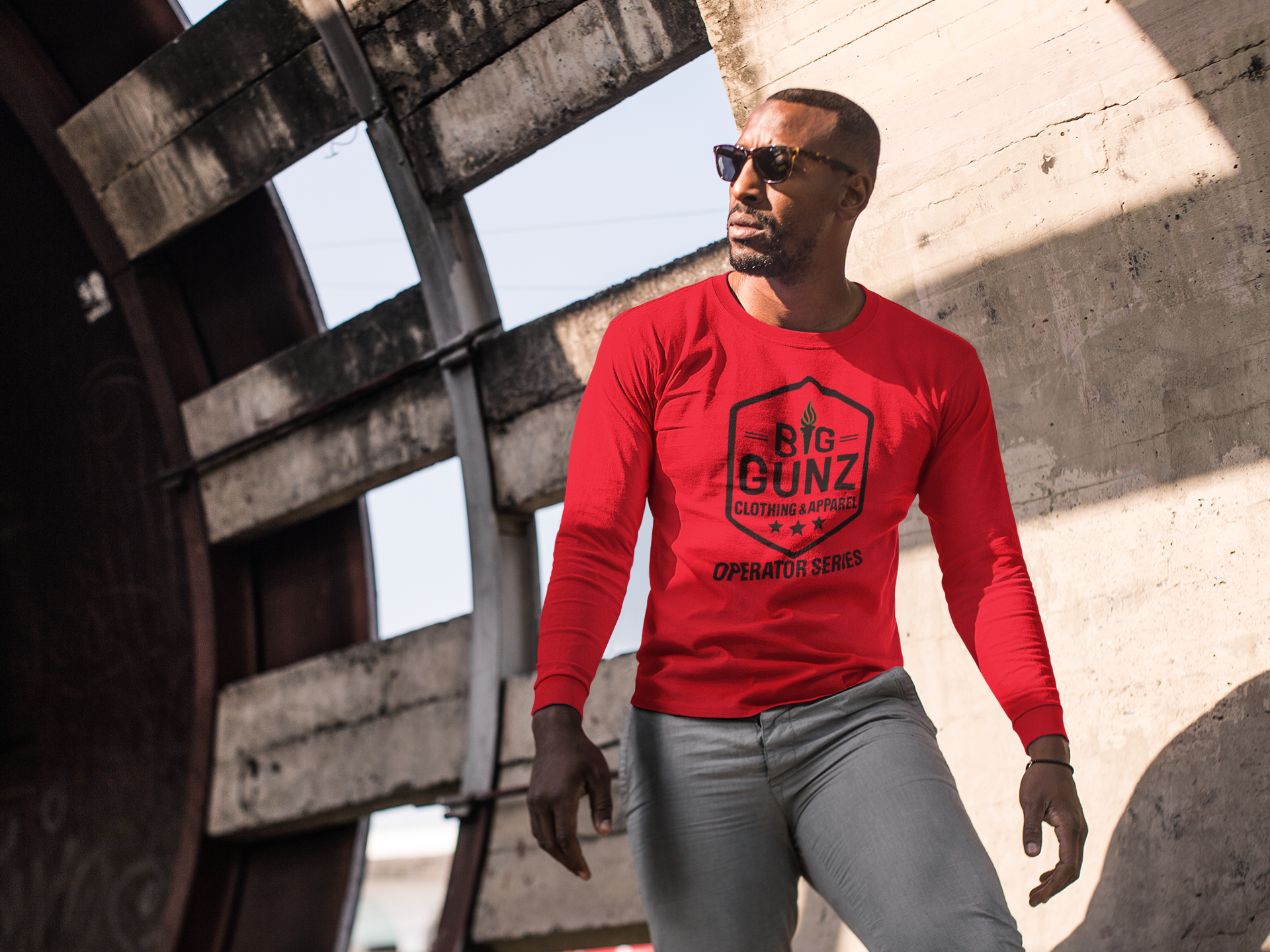 Crimson Directive Operator Long Sleeve Tactical Tee